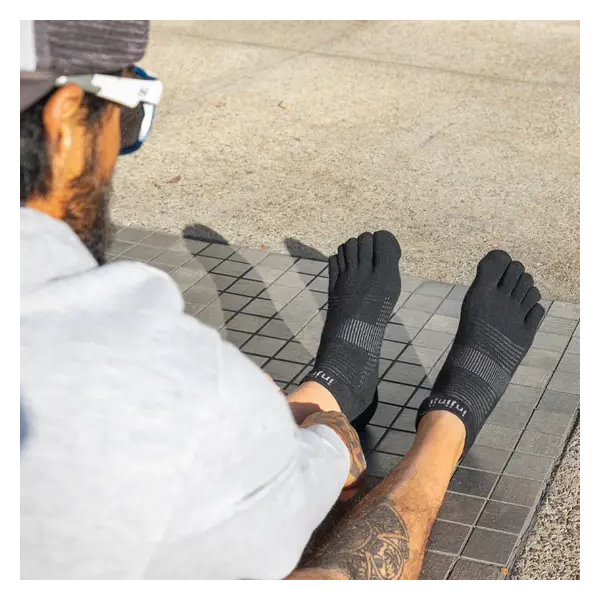 Chaussettes à doigts Run No-Show Light Weight