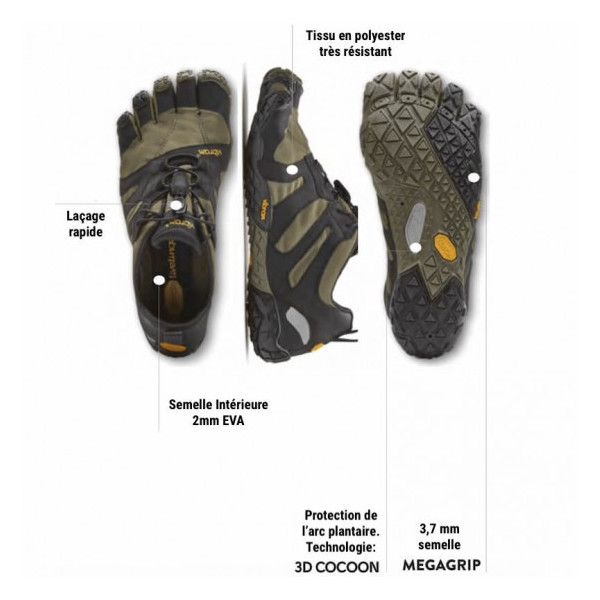 Five Fingers V-Trail 2.0 Homme